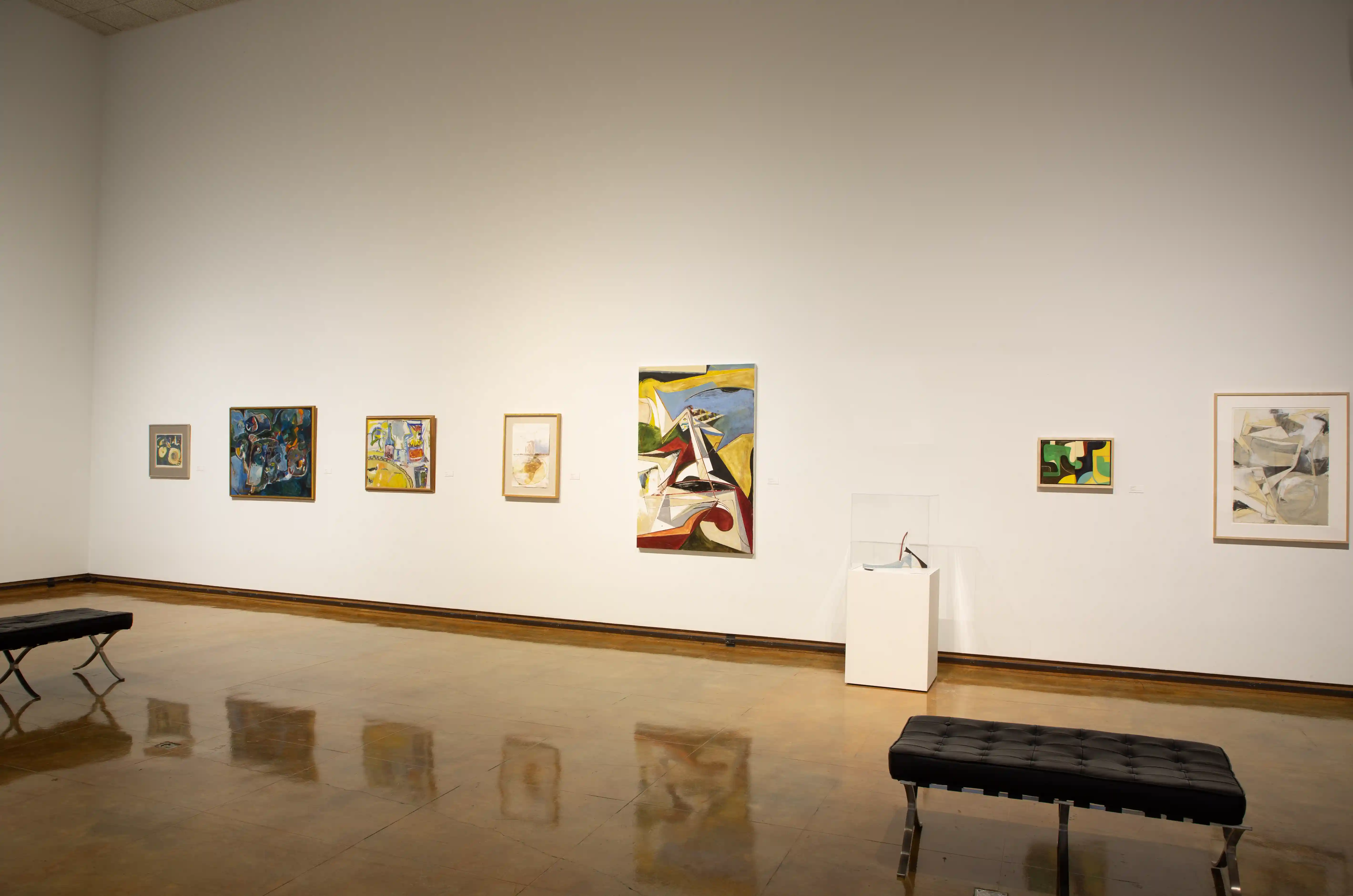 Our Back Pages, image of exhibition artwork on wall