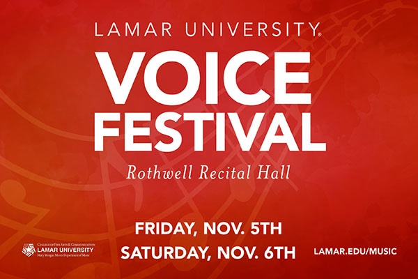 Mary Morgan Moore Department of Music presents inaugural Voice Festival