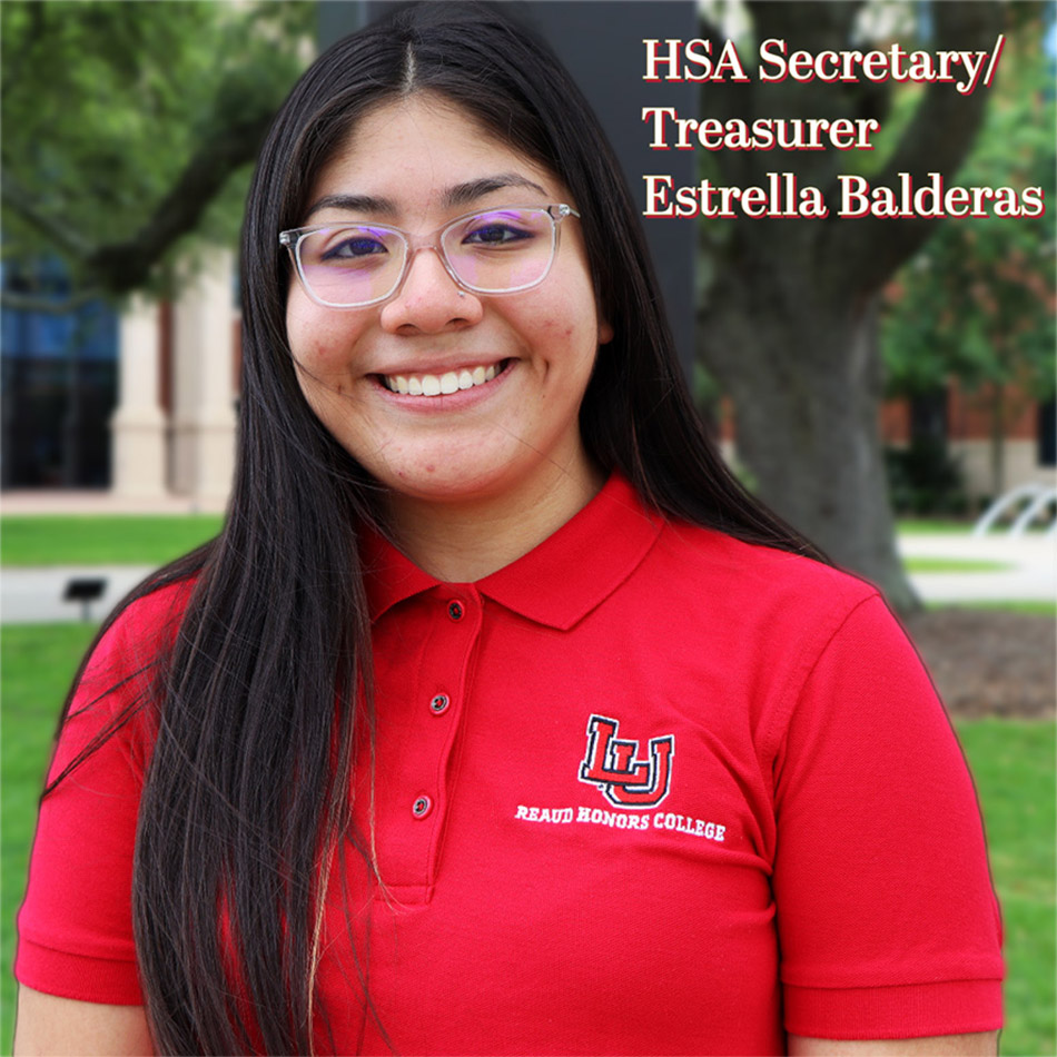 Secretary Treasurer Estrella Balderas