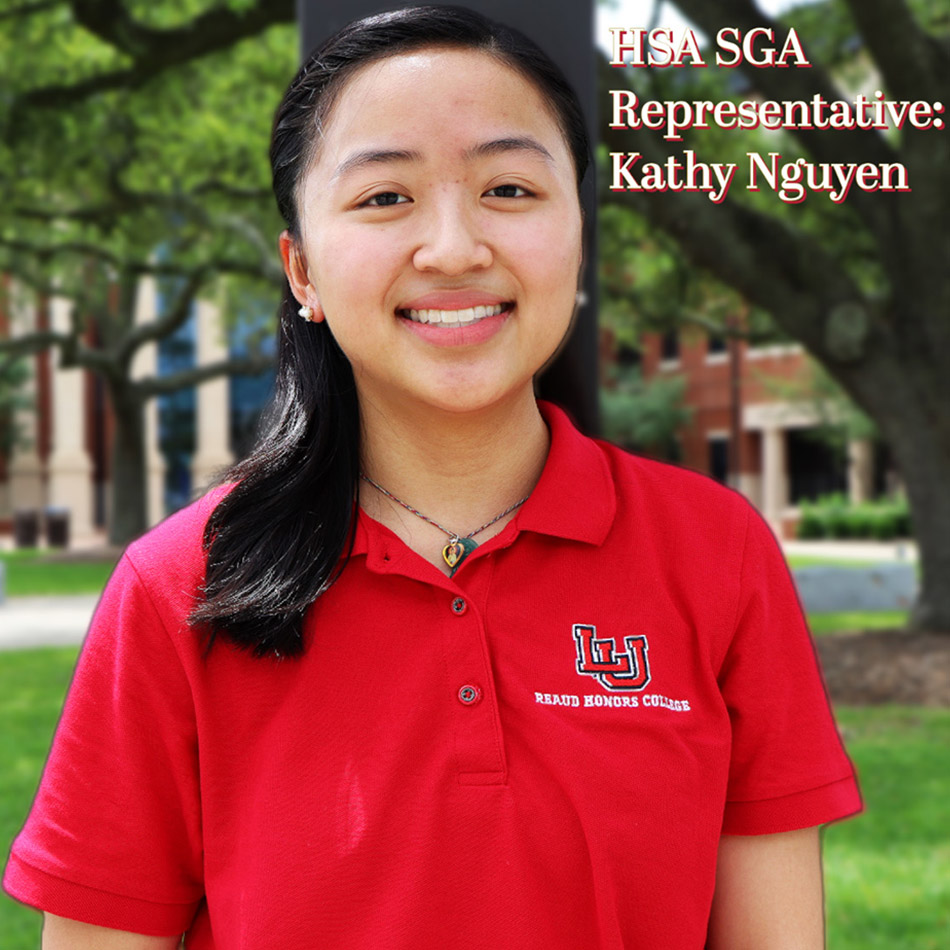 HSA SGA Representative Kathy Nguyen