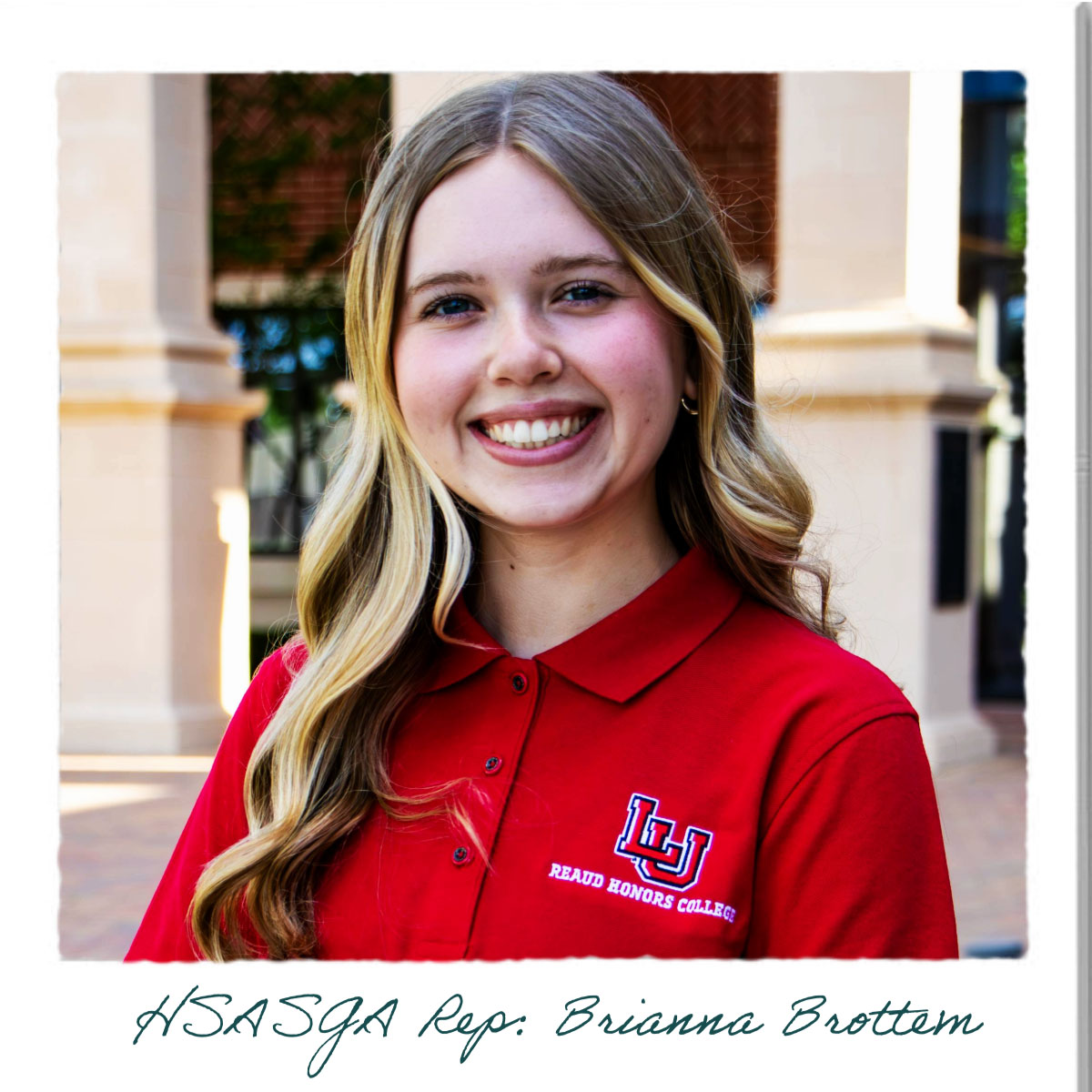 SGA Representative Brianna Brottem
