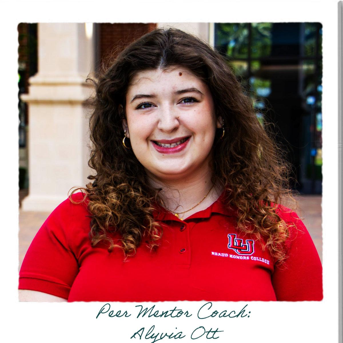 Peer Mentor Coach Alyvia Ott