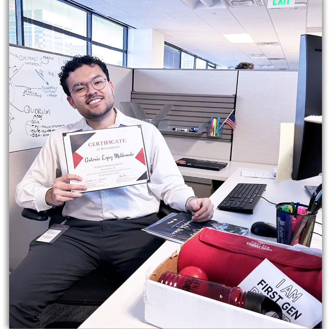 Government Affairs Intern Antonio Lopez Maldonado