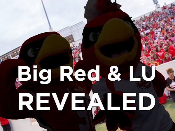 Big Red and Lu Mascots Revealed