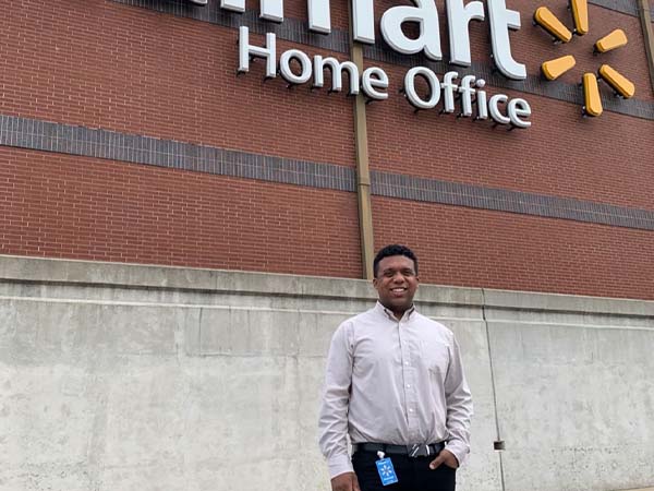 LU student Lance Taylor accepts position with Walmart Corporate Headquarters
