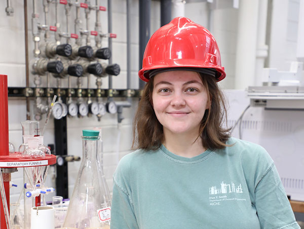 Chemical engineering student finds her passion, place at LU