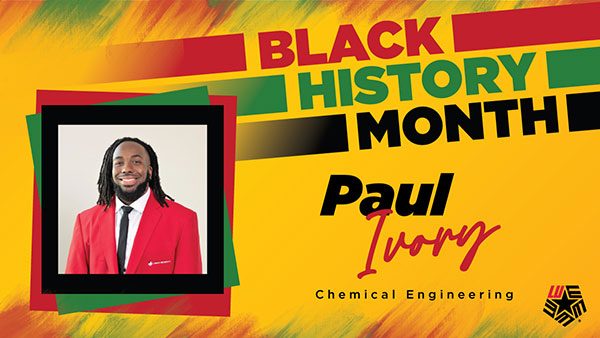 Black History Month Student Spotlight: Paul Ivory