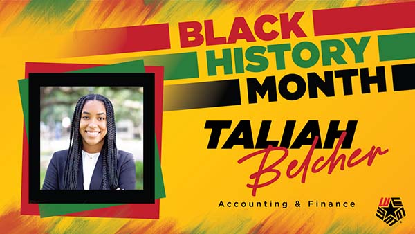 Black History Month Student Spotlight: Taliah Belcher