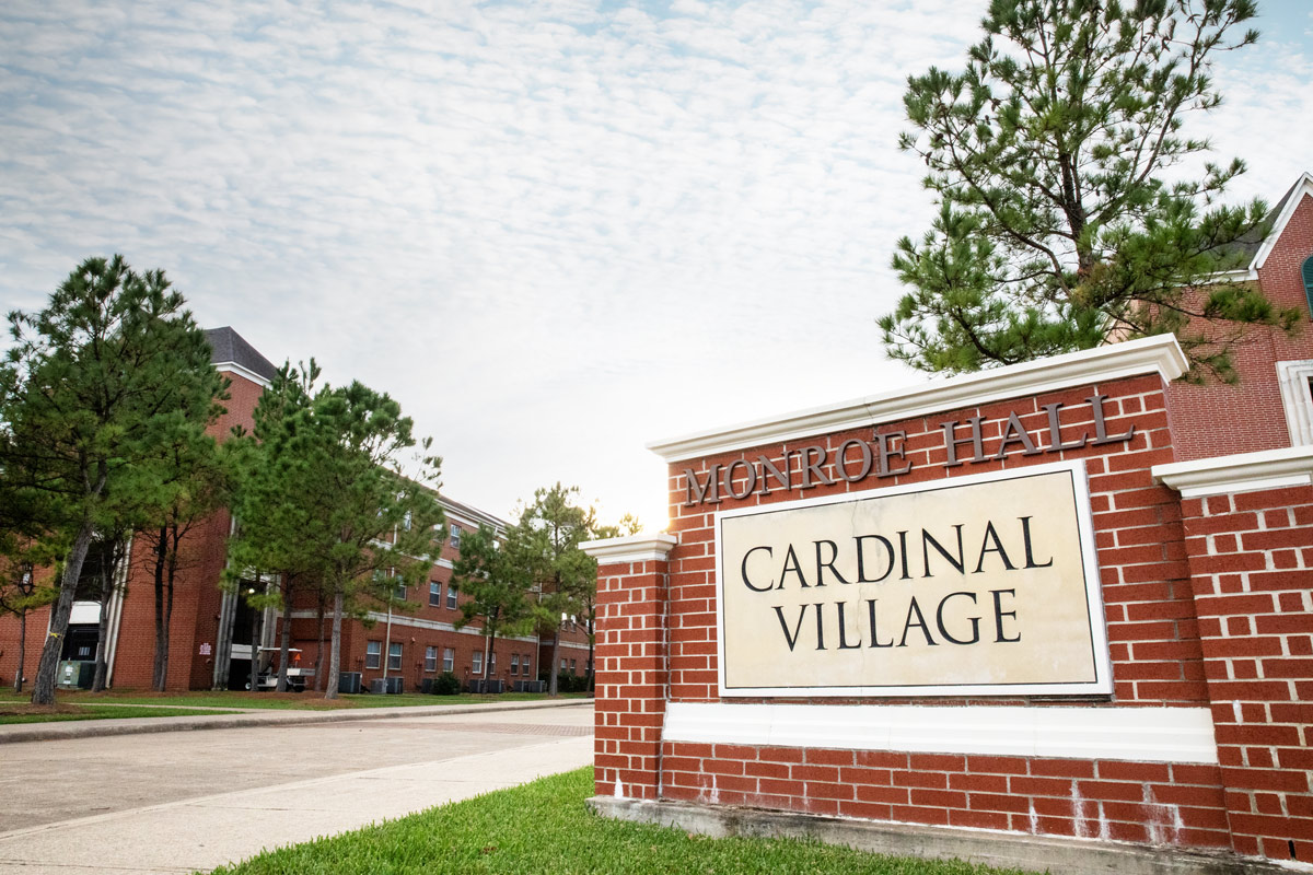 Cardinal Village Sign