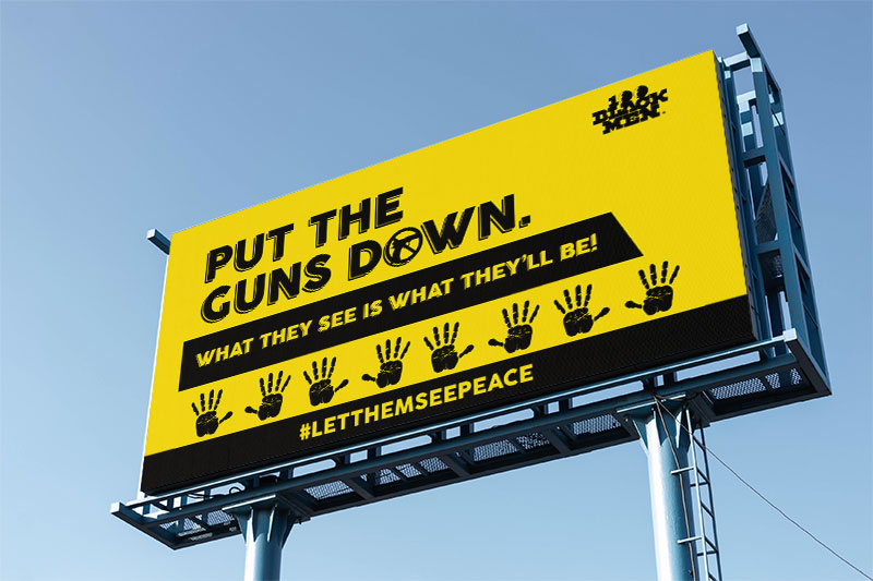 LU Senior wins national billboard contest for violence prevention 