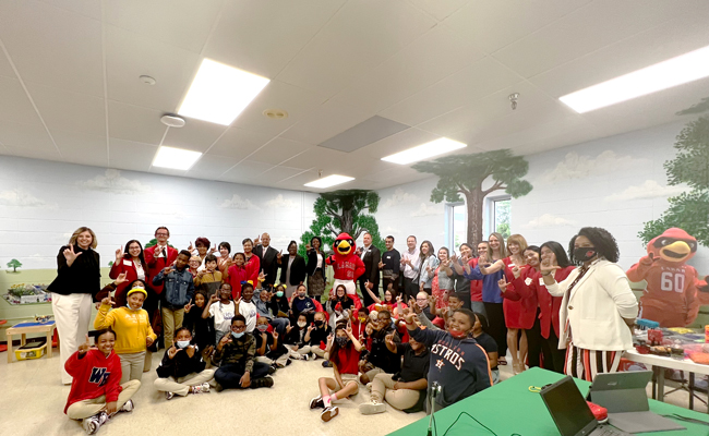 LU, BISD celebrate Cardinal NEST opening at Guess Elementary School