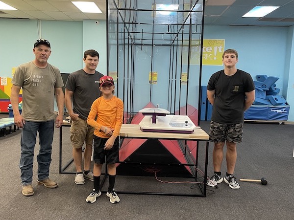 LU engineering students build new STEAM exhibit at the Beaumont Children’s Museum