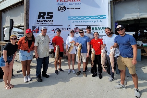 Engineering student organization reels in donations at LU ASCE Redfish Classic Fishing Tournament