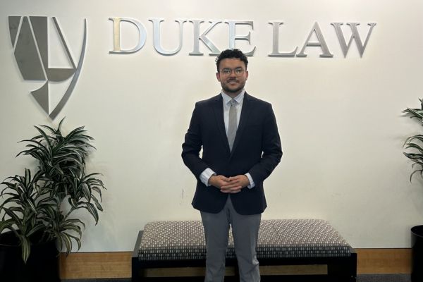 LU's Antonio Lopez Maldonado selected for Duke University School of Law internship