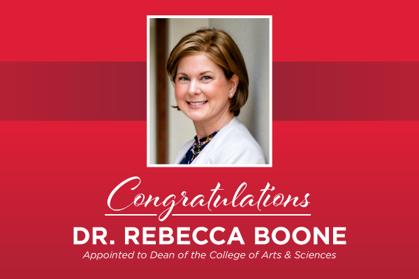 Boone named as dean of LU College of Arts and Sciences
