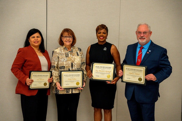 Julie and Ben Rogers Community Service Award recipients announced for 2025