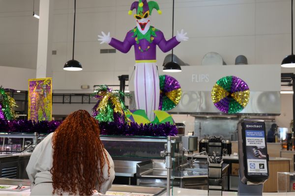 Dining Hall at Mardi Gras