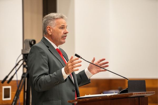 President Taylor Speaking at DBA Event 