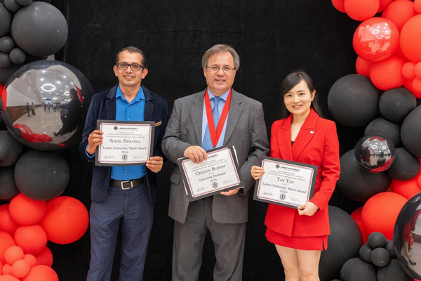 Professor and Merit Award Recipients 