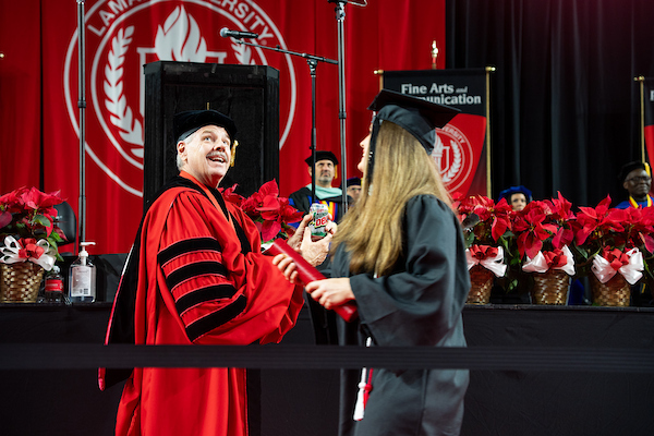 More than 2,700 degrees conferred at Lamar University’s spring commencement