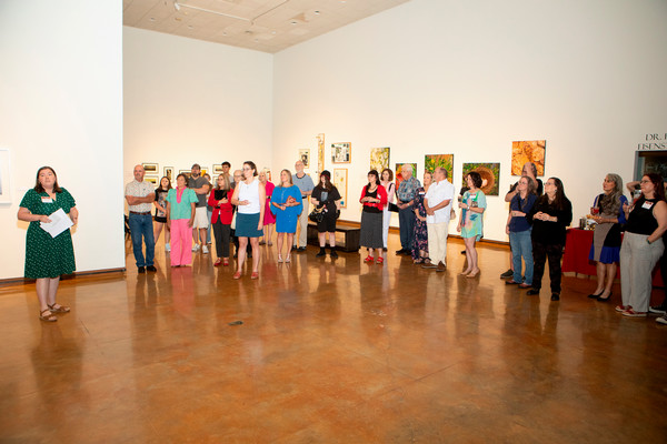 Art Exhibition Crowd