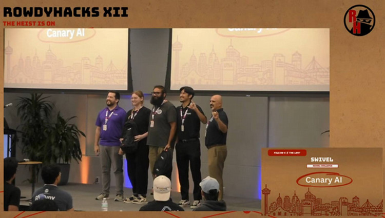 LU students win first place at RowdyHacks with scam prevention technology