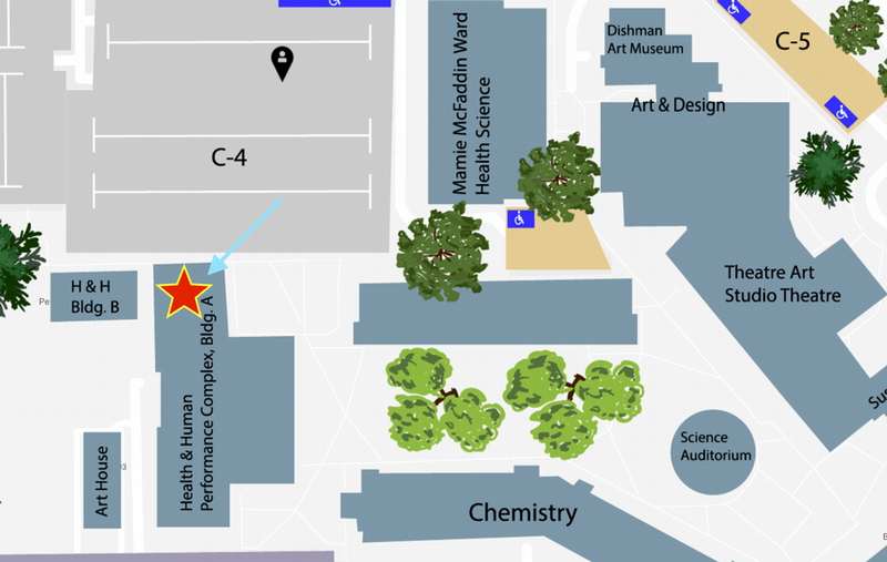 CoNHP Advising Center Map