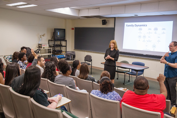 Social Work Classroom