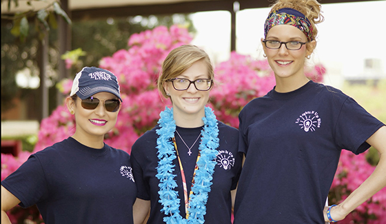 Students at autism day.