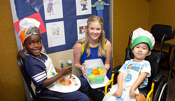pediatric patients in our Speech-Language Pathology Clinic