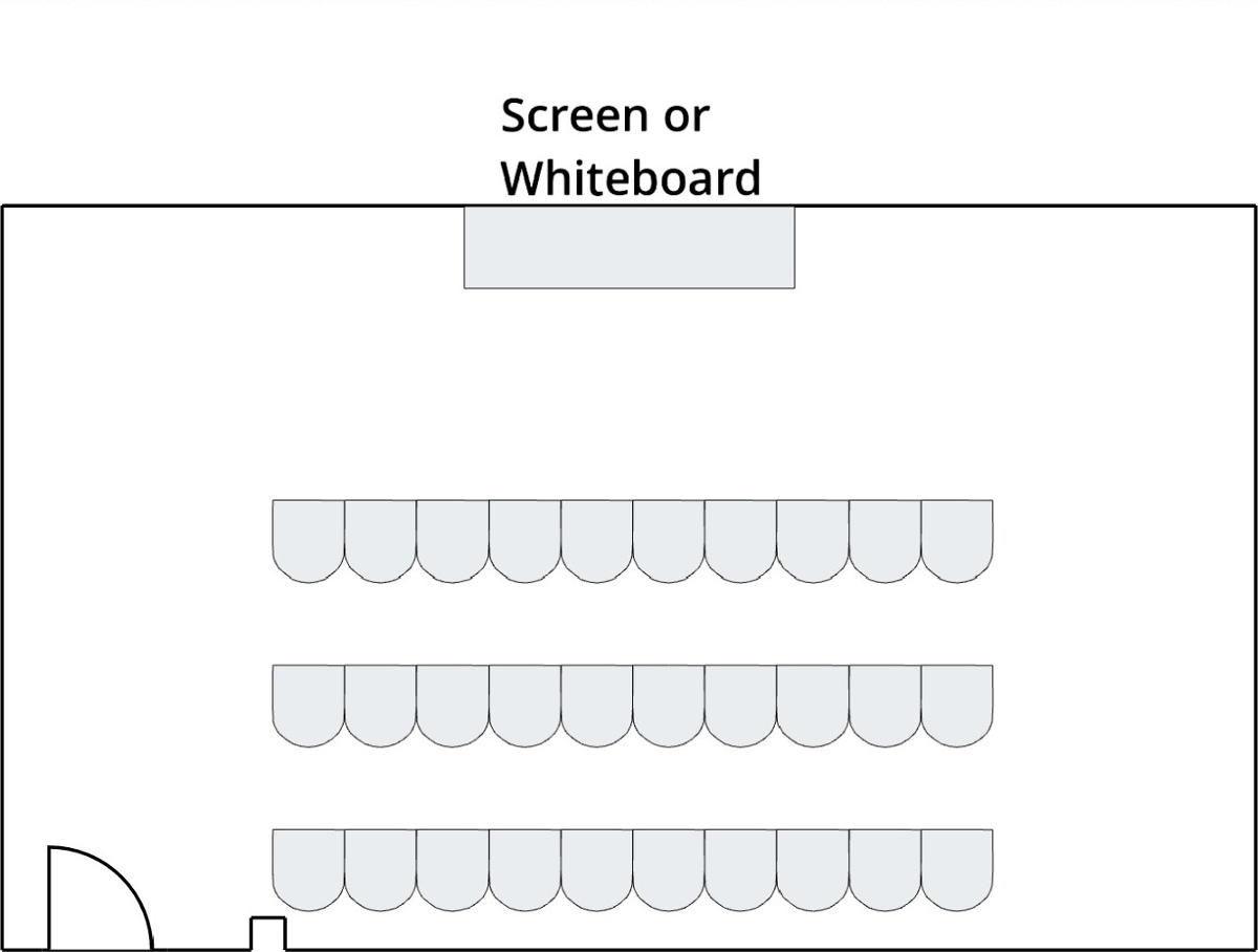 Auditorium Style Setup