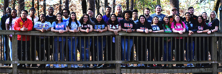 LU Fraternity and Sorority Members