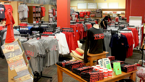 bookstore at the setzer student center