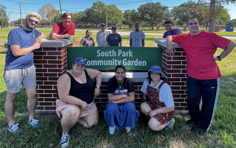 group at SouthPark garden