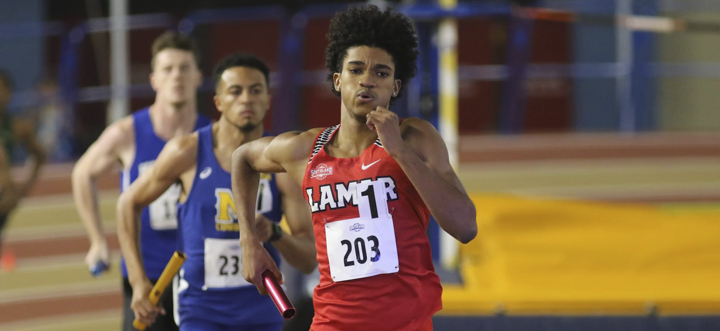 LU track and field star, Webster Slaughter,r hopes to run in the  400-meter dash in the Olympics.  His current running time is  47 seconds, only two seconds off from the qualifying mark for the Olympic trials. Courtesy photo