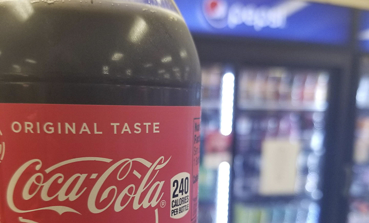 Lamar bookstore is eliminating Coca-Cola and will sell PepsiCo products. UP photo by Rachel Hellums