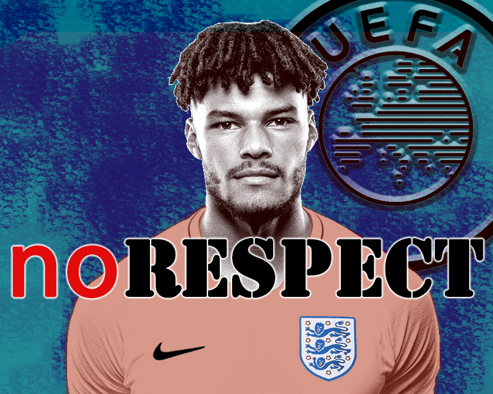 UP graphic of Tyrone Mings by Cade Smith