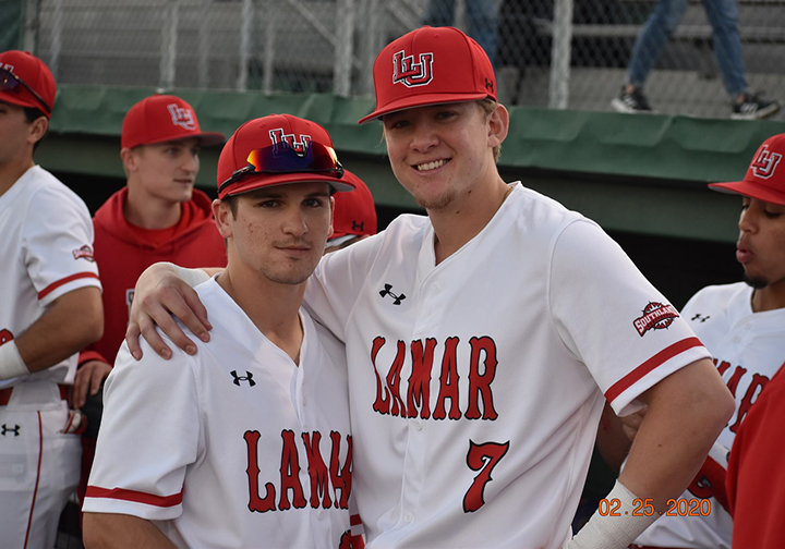 Cole Girouard, left, and Cole Coker are entering their final season for the Cardinal baseball team.UP photo by Emily Sterling