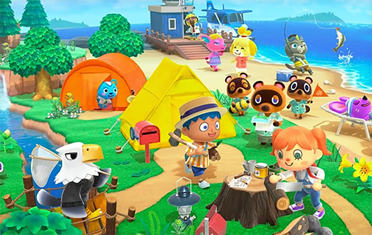 A still from "Animal Crossing"