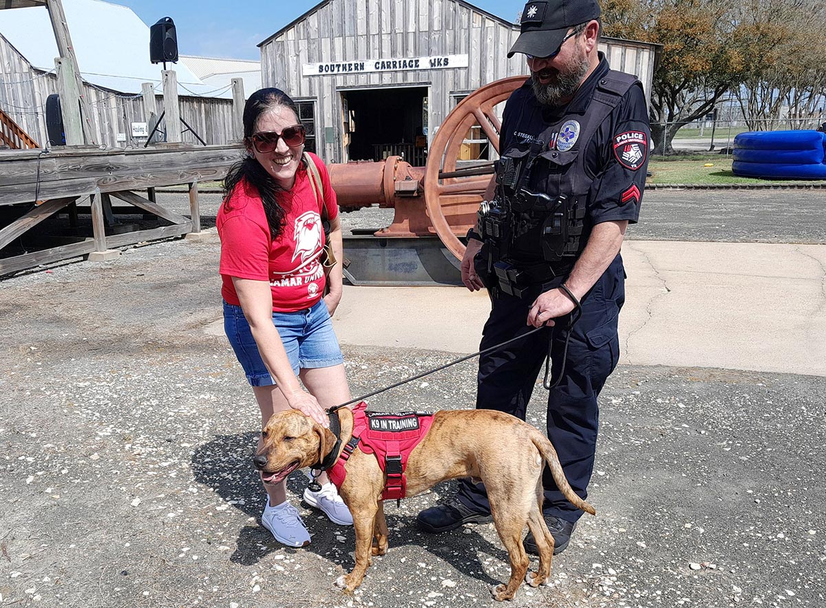LU welcomes first Victims Assistance K9