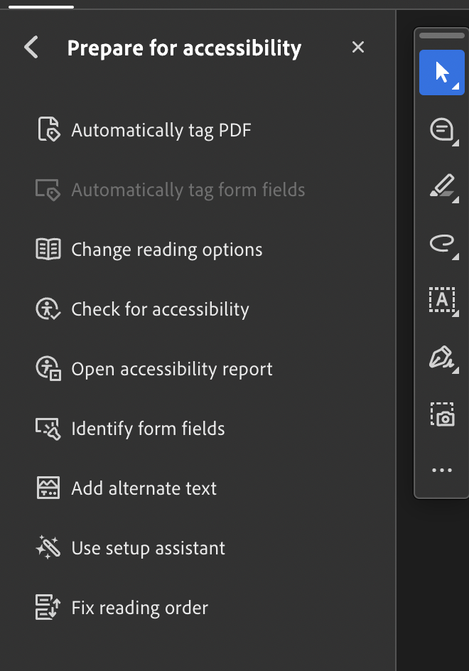 auto tag pdf acrobat